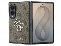 Guess Big 4G Monogram Case Bruin - Samsung Galaxy Z Fold 8 hoesje