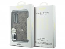 Guess Monogram MagSafe Case Bruin - Samsung Galaxy Z Fold 8 hoesje
