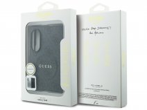 Guess Monogram MagSafe Case Grijs - Samsung Galaxy Z Fold 8 hoesje