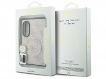 Guess Monogram MagSafe Case Roze - Samsung Galaxy Z Fold 8 hoesje