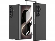 CaseMania 360 Case Zwart - Samsung Galaxy Z Fold 8 Ultra Hoesje + Screen Protector