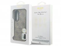 Guess Monogram MagSafe Case Bruin - Samsung Galaxy Z Fold 8 Ultra hoesje