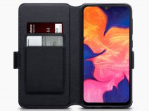 CaseBoutique Leather Case Zwart Leer - Samsung Galaxy A10 hoesje