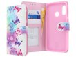 Book Case Mapje Vlinders Bloemen - Samsung Galaxy A20e hoesje