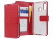 Book Case Mapje Rood - Samsung Galaxy A20e hoesje
