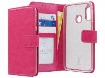 Book Case Mapje Roze - Samsung Galaxy A20e hoesje