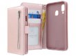 Book Case met Ritsvakje Rosé - Samsung Galaxy A40 hoesje