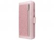 Glitsie Zip Case met Rits Rosé - Samsung Galaxy A50 hoesje