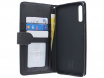 Glitsie Zip Case met Rits Zwart - Samsung Galaxy A50 hoesje