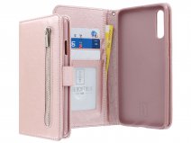 Book Case met Ritsvakje Rosé - Samsung Galaxy A50 hoesje