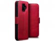 CaseBoutique Slim Rood Leer - Galaxy A6 2018 hoesje