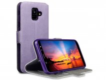 CaseBoutique SlimFit Paars - Galaxy A6 2018 hoesje