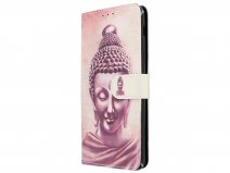 Boeddha Bookcase - Samsung Galaxy A6+ 2018 hoesje