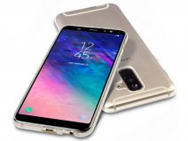 TPU Skin Transparant - Samsung Galaxy A6+ 2018 hoesje
