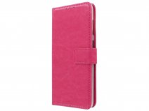 Bookcase Mapje Roze - Samsung Galaxy A70 hoesje