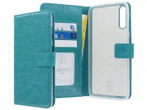 Bookcase Mapje Turquoise - Samsung Galaxy A70 hoesje