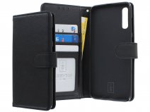 Bookcase Mapje Zwart - Samsung Galaxy A70 hoesje