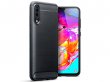 CaseBoutique Carbon TPU Skin - Samsung Galaxy A70 hoesje