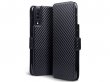 CaseBoutique Slim Wallet Case Carbon - Galaxy A70 hoesje