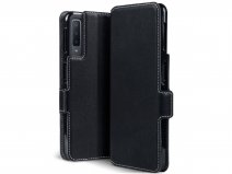 CaseBoutique Slim Book Zwart - Galaxy A7 2018 hoesje