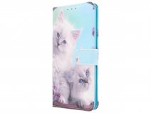 Poezen Bookcase - Samsung Galaxy A9 2018 hoesje