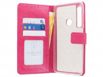 Book Case Wallet Roze - Samsung Galaxy A9 2018 hoesje