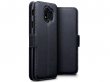 CaseBoutique Slim Zwart Leer - Galaxy J4 2018 hoesje