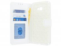Book Case Wallet Wit - Samsung Galaxy J4 Plus hoesje
