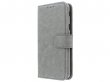 Bookcase Wallet Grijs - Samsung Galaxy J6 2018 hoesje