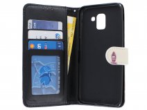 Boeddha Bookcase Wallet - Samsung Galaxy J6 2018 hoesje