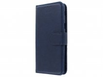 Bookcase Wallet Navy - Samsung Galaxy J6 2018 hoesje