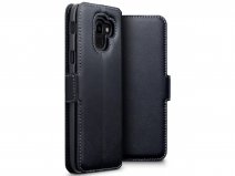 CaseBoutique Slim Zwart Leer - Galaxy J6 2018 hoesje