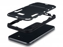 CaseBoutique Rugged Stand Case - Galaxy J4 Plus 2018 Hoesje