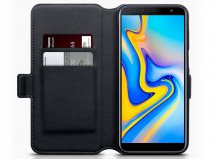 CaseBoutique Book Leer - Galaxy J6 Plus 2018 hoesje