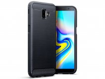 CaseBoutique Carbon TPU Skin - Galaxy J6 Plus 2018 Hoesje