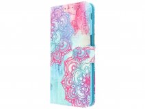 Book Case Mandala Print - Samsung Galaxy J6 Plus hoesje
