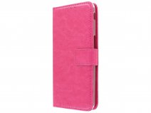 Book Case Mapje Roze - Samsung Galaxy J6 Plus hoesje