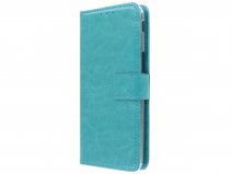 Book Case Turquoise - Samsung Galaxy J6 Plus hoesje