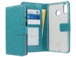 Book Case Mapje Turquoise - Samsung Galaxy M20 hoesje