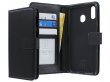 Book Case Mapje Zwart - Samsung Galaxy M20 hoesje