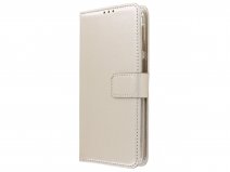 Book Case Mapje Goud - Samsung Galaxy M20 hoesje