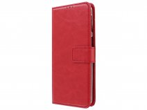 Book Case Mapje Rood - Samsung Galaxy M20 hoesje
