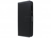 Book Case Mapje Zwart - Samsung Galaxy M20 hoesje