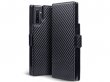 CaseBoutique Slim Bookcase Carbon - Samsung Galaxy Note 10+ hoesje