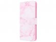 Marmer Bookcase Roze - Samsung Galaxy S10 hoesje