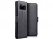 CaseBoutique Wallet Case Grijs Leer - Galaxy S10+ hoesje