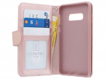 Book Case Rits Mapje Rosé - Samsung Galaxy S10e hoesje