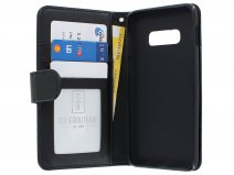 Book Case Rits Mapje Zwart - Samsung Galaxy S10e hoesje