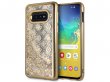 Guess Monogram Liquid Glitter Case - Samsung Galaxy S10e hoesje
