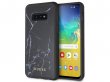 Guess Marble HD Glass Case Zwart - Samsung Galaxy S10e hoesje